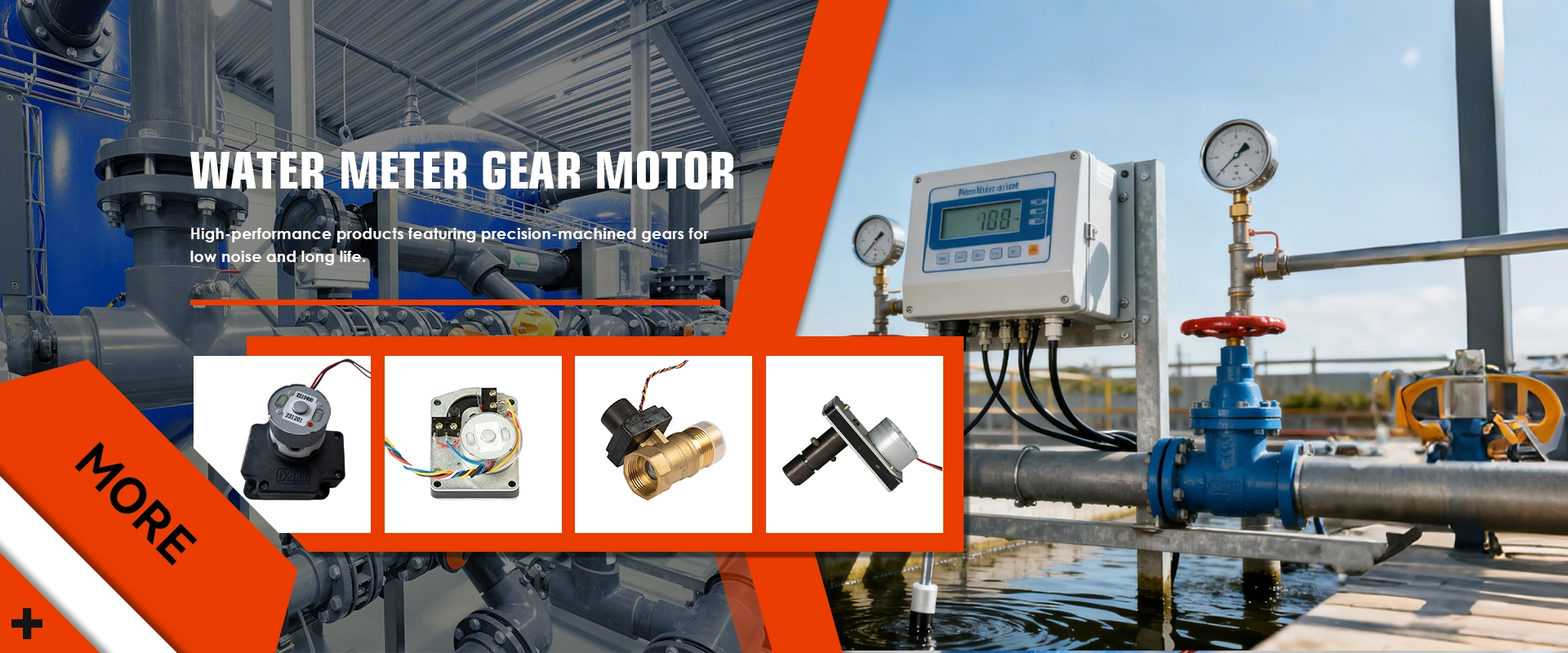 Kilang Motor Gear Meter Air China